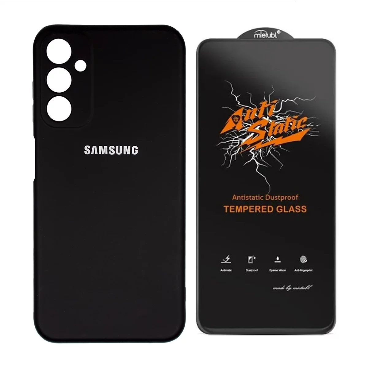 قاب گوشی سامسونگ گلکسی A25 مدل سیلیکونی به همراه گلس Anti Static 3 قاب گوشی سامسونگ گلکسی A25 مدل سیلیکونی به همراه گلس Anti Static