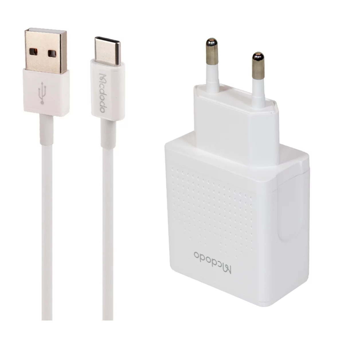 شارژر دیواری مک دودو مدل CH-3972 توان 12 وات به همراه کابل USB-C 3 شارژر دیواری مک دودو مدل CH-3972 توان 12 وات به همراه کابل USB-C