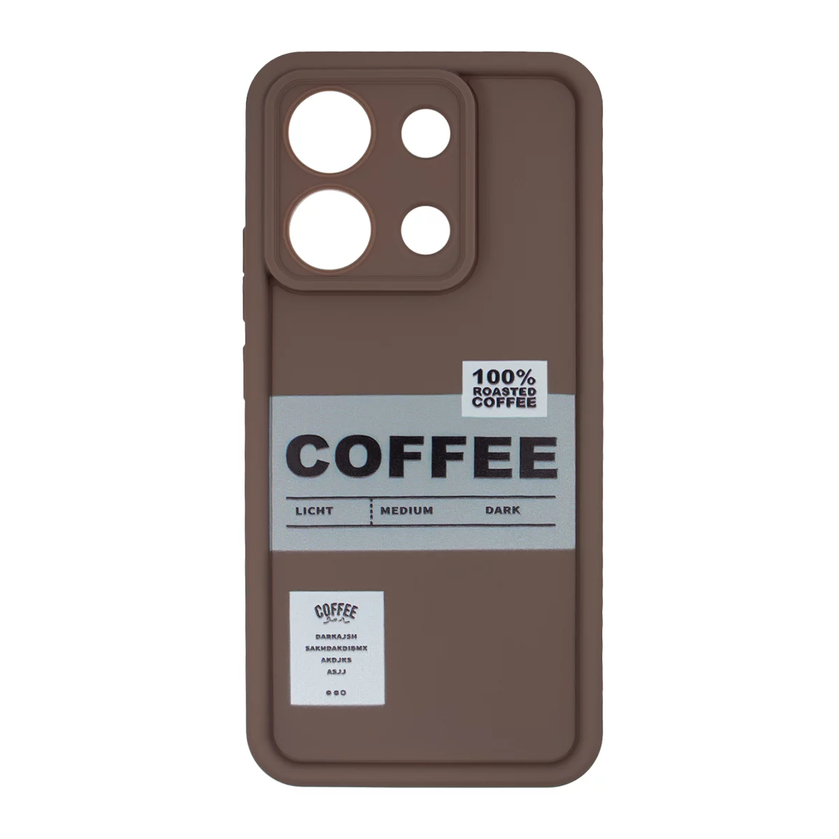 قاب گوشی شیائومی Redmi Note 13 مدل Solid Coffee 3 قاب گوشی شیائومی Redmi Note 13 مدل Solid Coffee
