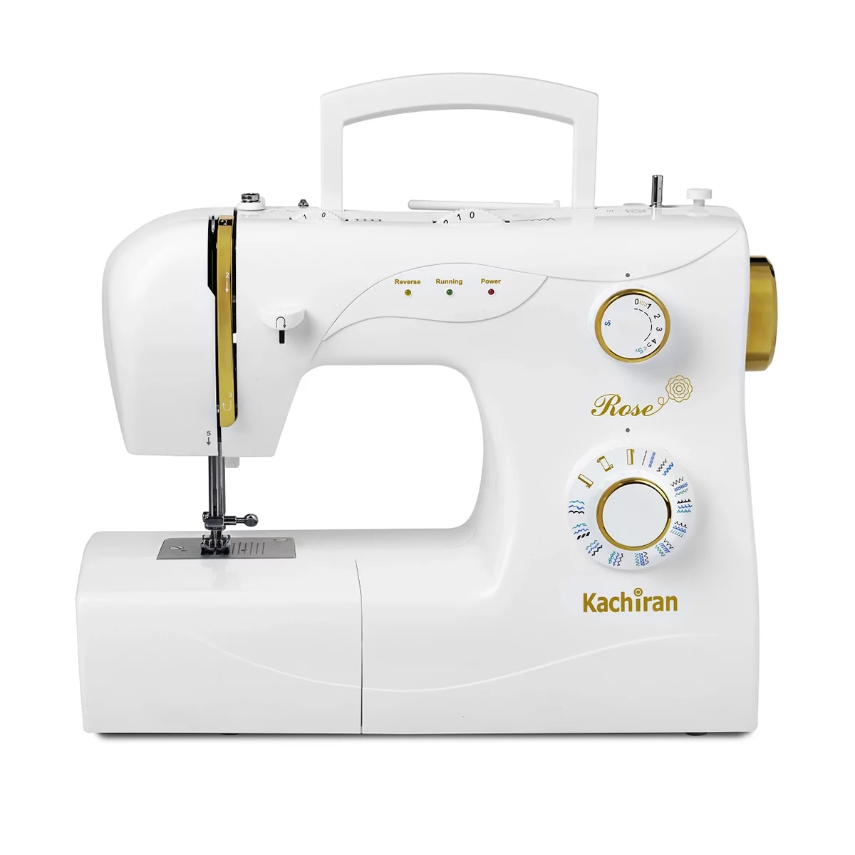 چرخ خیاطی کاچیران مدل رز 330 طلایی 3 چرخ خیاطی کاچیران مدل رز 330 طلایی