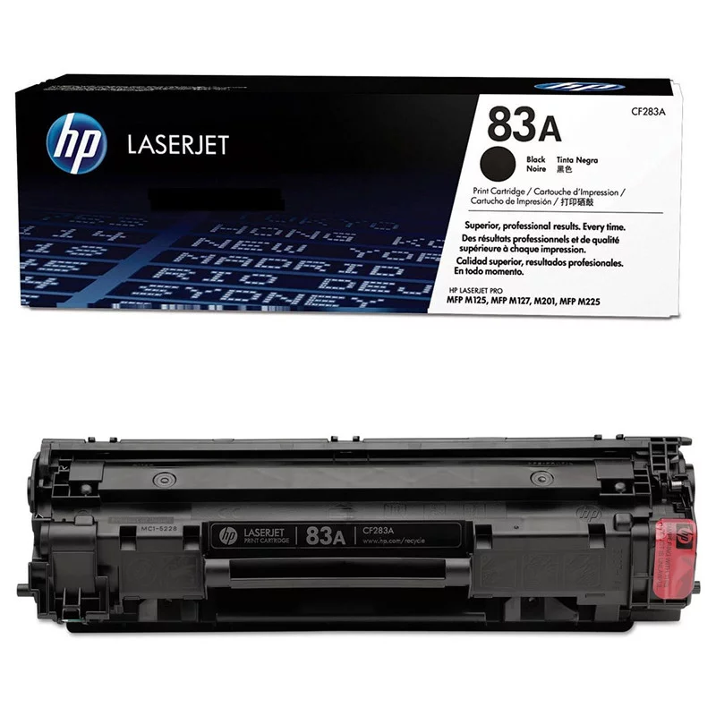 کارتریج طرح اچ پی 83A مشکی 3 کارتریج طرح اچ پی 83A مشکی