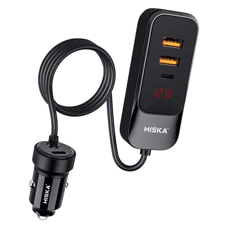 شارژر فندکی هیسکا مدل HCC-327 توان 120 وات 3 شارژر فندکی هیسکا مدل HCC-327 توان 120 وات