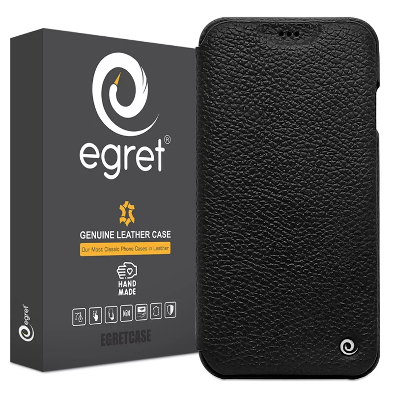 کیف کلاسوری گوشی اپل iPhone 12 Pro اگرت مدل Floater چرمی 3 کیف کلاسوری گوشی اپل iPhone 12 Pro اگرت مدل Floater چرمی