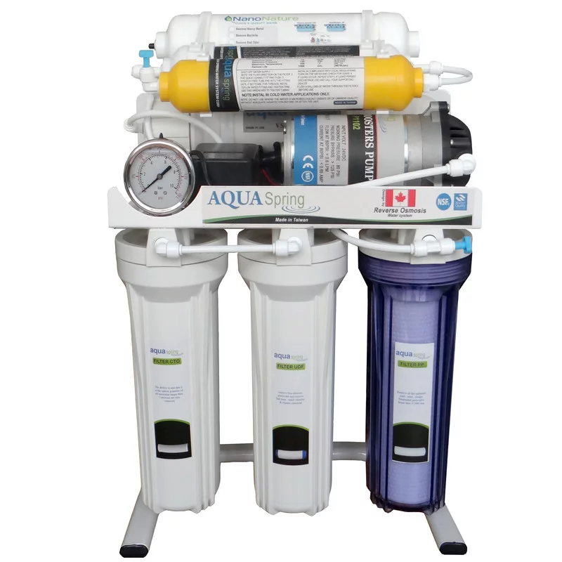 دستگاه تصفیه کننده آب خانگی آکوآ اسپرینگ مدل RO-S7-NATURE1200 3 دستگاه تصفیه کننده آب خانگی آکوآ اسپرینگ مدل RO-S7-NATURE1200