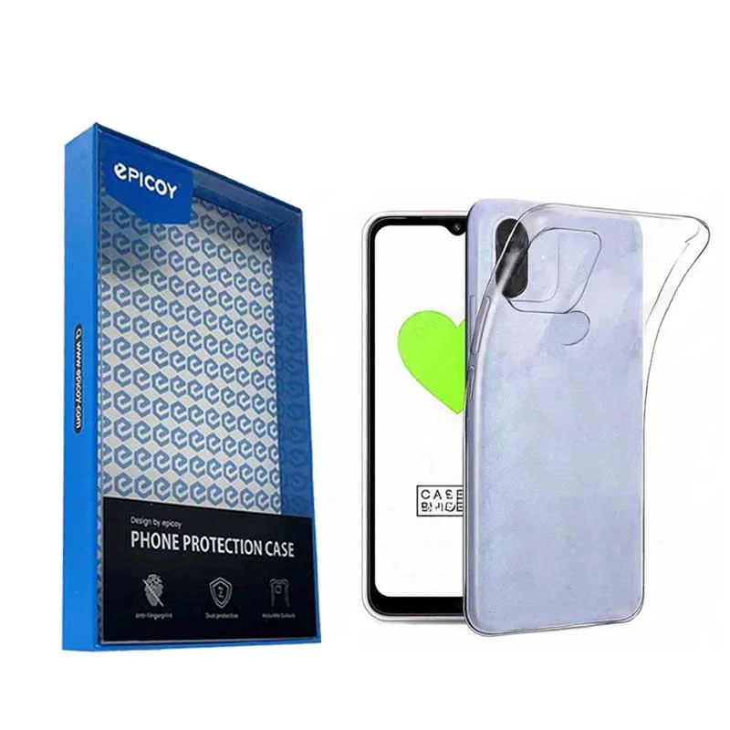 کاور گوشی پوکو C50 اپیکوی مدل Transparent Clear 3 کاور گوشی پوکو C50 اپیکوی مدل Transparent Clear