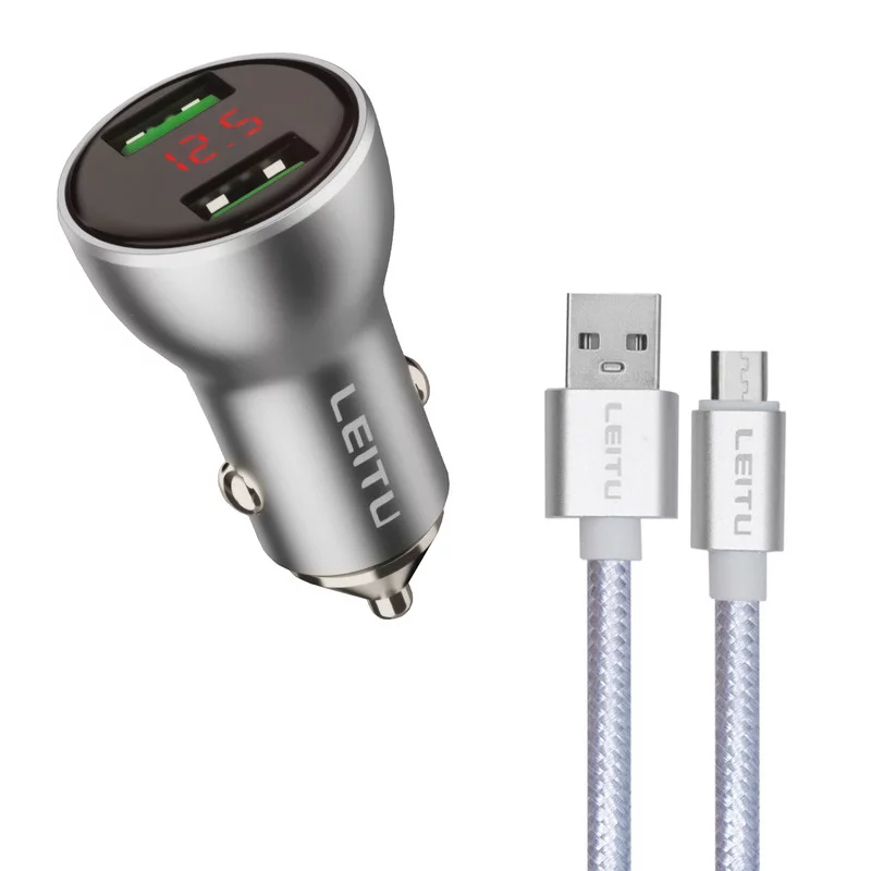 شارژر فندکی لیتو مدل LC-C20 به همراه کابل میکرو یو اس بی 3 شارژر فندکی لیتو مدل LC-C20 به همراه کابل میکرو یو اس بی