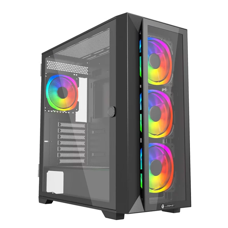 کیس کامپیوتر لاجی کی مدل C474B 3 کیس کامپیوتر لاجی کی مدل C474B