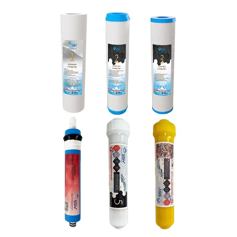 فیلتر دستگاه تصفیه آب اس اس وی مدل H600 بسته 6 عددی 3 فیلتر دستگاه تصفیه آب اس اس وی مدل H600 بسته 6 عددی