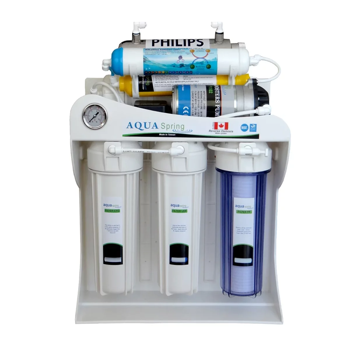 دستگاه تصفیه کننده آب آکوآ اسپرینگ مدل AQ-SF2700 3 دستگاه تصفیه کننده آب آکوآ اسپرینگ مدل AQ-SF2700