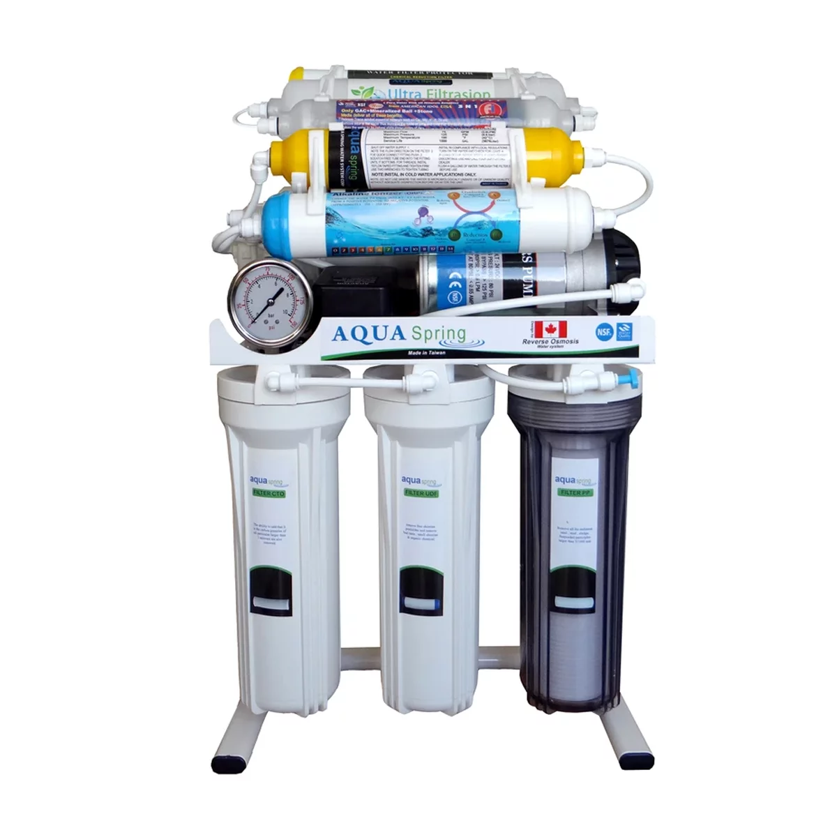 دستگاه تصفیه کننده آب آکوآ اسپرینگ مدل RO-AF2200 3 دستگاه تصفیه کننده آب آکوآ اسپرینگ مدل RO-AF2200