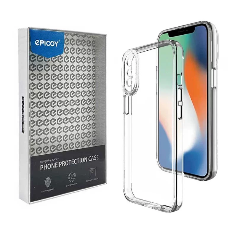 کاور گوشی موبایل اپل iPhone X-Xs اپیکوی مدل Transparent Clear 3 کاور گوشی موبایل اپل iPhone X-Xs اپیکوی مدل Transparent Clear