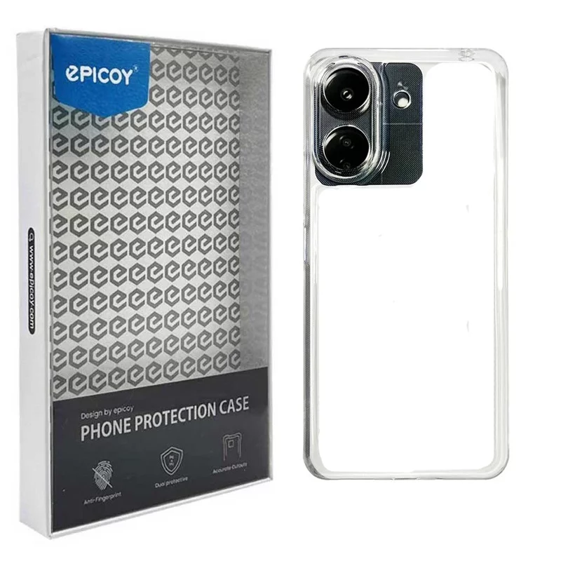 کاور گوشی شیائومی Redmi 13C 4G - Poco C65 اپیکوی مدل Transparent Clear 3 کاور گوشی شیائومی Redmi 13C 4G - Poco C65 اپیکوی مدل Transparent Clear