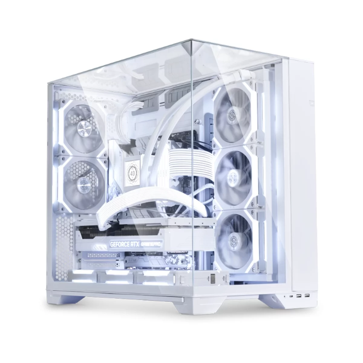 کیس کامپیوتر لیان لی مدل O11 VISION White 3 کیس کامپیوتر لیان لی مدل O11 VISION White