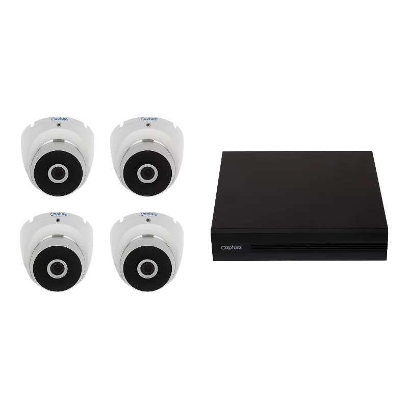 دوربین مداربسته کپچر مدل R2-HD4CHKIT به همراه ضبط کننده 3 دوربین مداربسته کپچر مدل R2-HD4CHKIT به همراه ضبط کننده