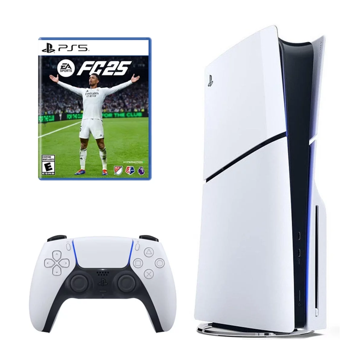 پلی استیشن 5 اسلیم دیسک خور اروپا سفید 1 ترابایت به همراه بازی EA Sports FC 25 3 پلی استیشن 5 اسلیم دیسک خور اروپا سفید 1 ترابایت به همراه بازی EA Sports FC 25