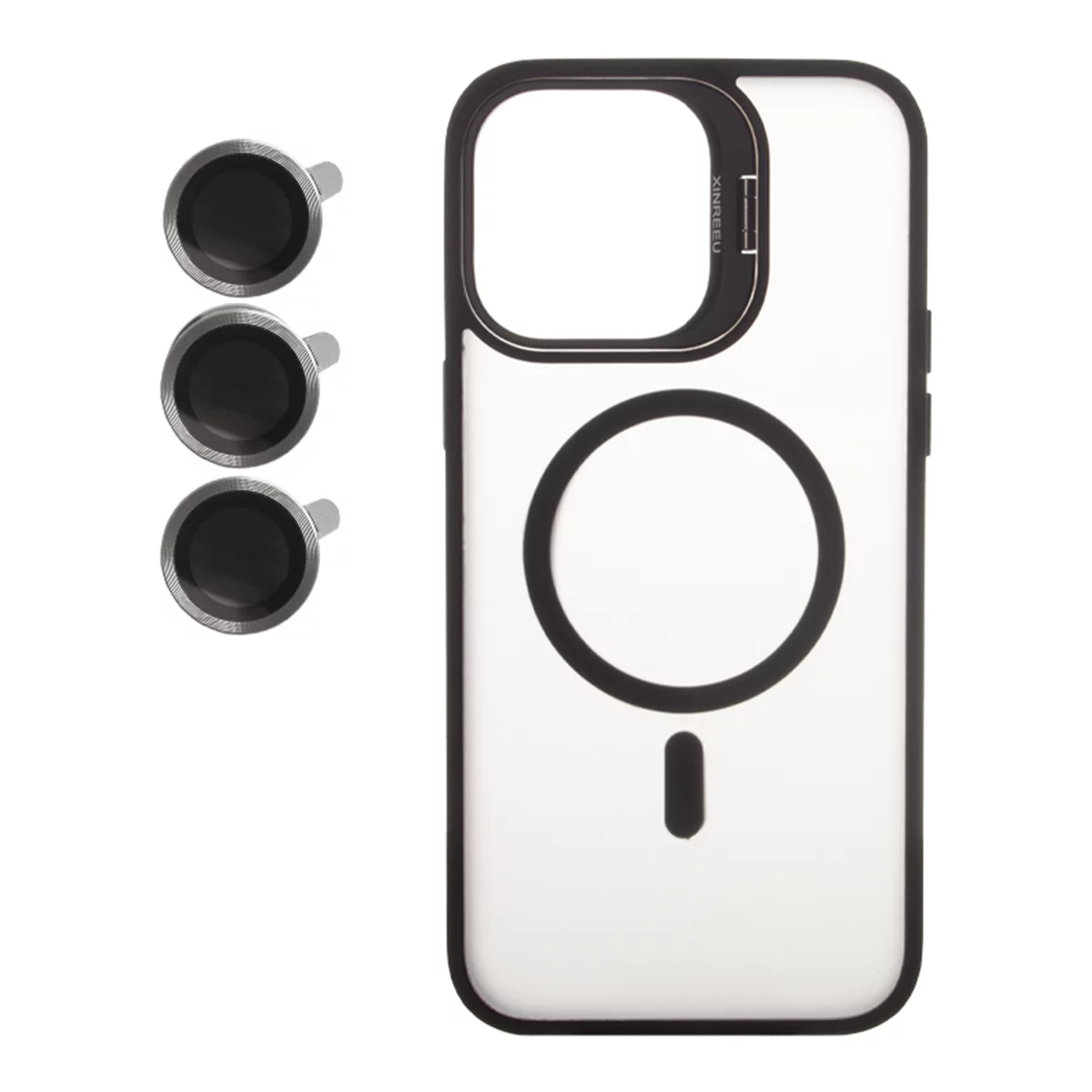 کاور گوشی اپل iPhone 14 Pro Max مدل مگ سیف به همراه محافظ لنز گوشی 3 کاور گوشی اپل iPhone 14 Pro Max مدل مگ سیف به همراه محافظ لنز گوشی