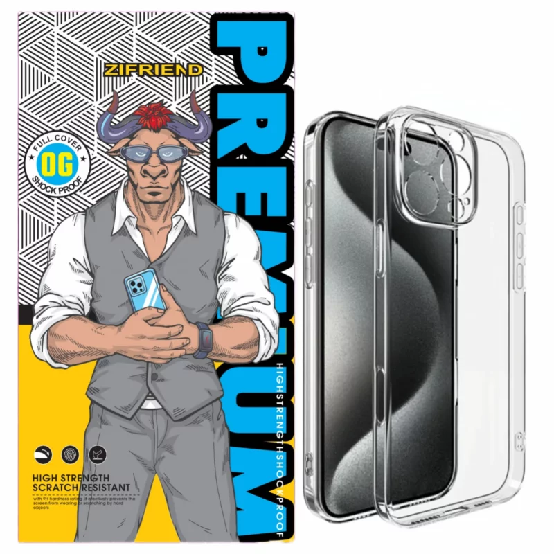 کاور گوشی اپل iPhone 16 Pro Max زیفرند مدل ژله ای 3 کاور گوشی اپل iPhone 16 Pro Max زیفرند مدل ژله ای