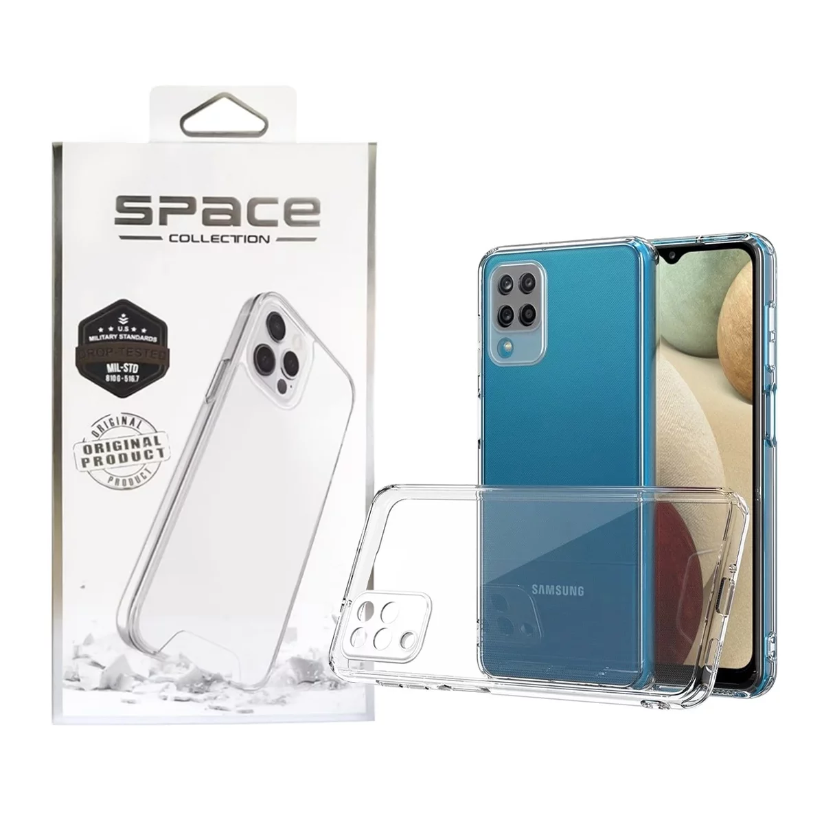 قاب گوشی سامسونگ Galaxy A12 اسپیس مدل ژله ای 3 قاب گوشی سامسونگ Galaxy A12 اسپیس مدل ژله ای