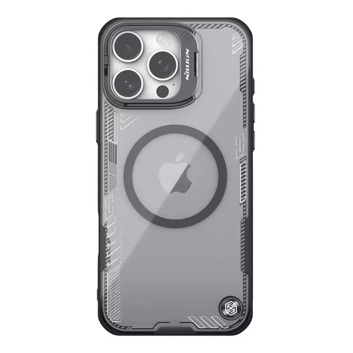 کاور نیلکین گوشی اپل iPhone 16 Pro مدل Iceblade Prop Frame version Magnetic 3 کاور نیلکین گوشی اپل iPhone 16 Pro مدل Iceblade Prop Frame version Magnetic