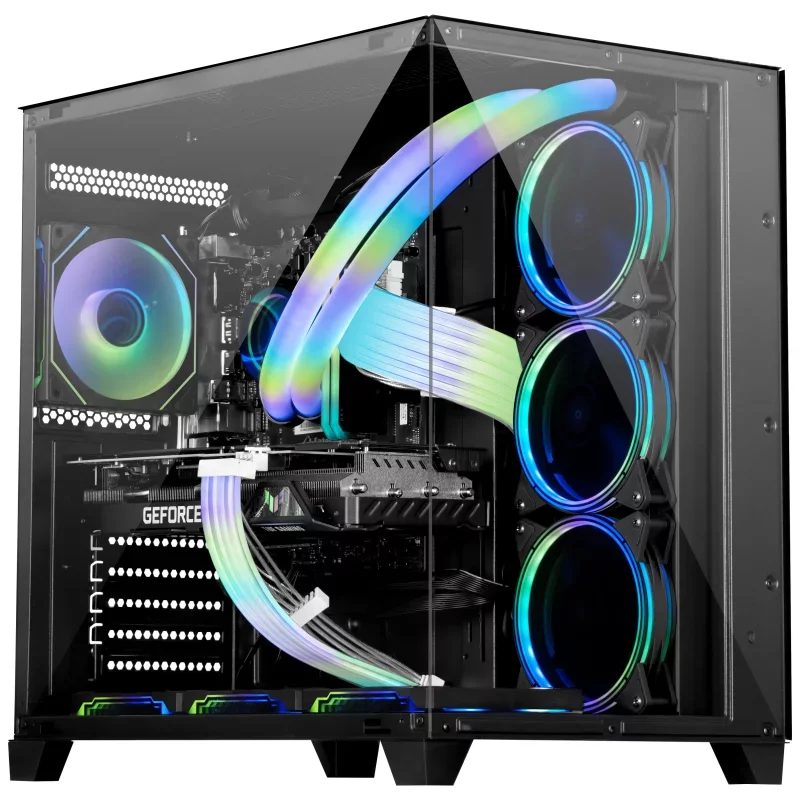 کیس کامپیوتر گیمینگ فاطر مدل FG-880B 3 کیس کامپیوتر گیمینگ فاطر مدل FG-880B