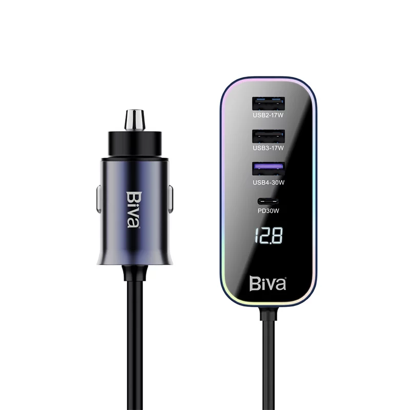 شارژر فندکی بیوا مدل CC-014 توان 107 وات 3 شارژر فندکی بیوا مدل CC-014 توان 107 وات