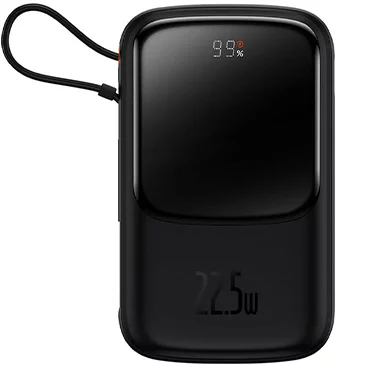 پاوربانک باسئوس مدل Qpow Pro ظرفیت 10000 میلی آمپر - توان 22.5 وات 3 پاوربانک باسئوس مدل Qpow Pro ظرفیت 10000 میلی آمپر - توان 22.5 وات