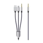 کابل AUX به تایپ سی و لایتنینگ کی اف سنیور مدل A-400 طول 1.2 متر 13 color image TLP 72991 8f8f8f 5c0d4207 f93e 40b4 bd61 2393e10dbf43