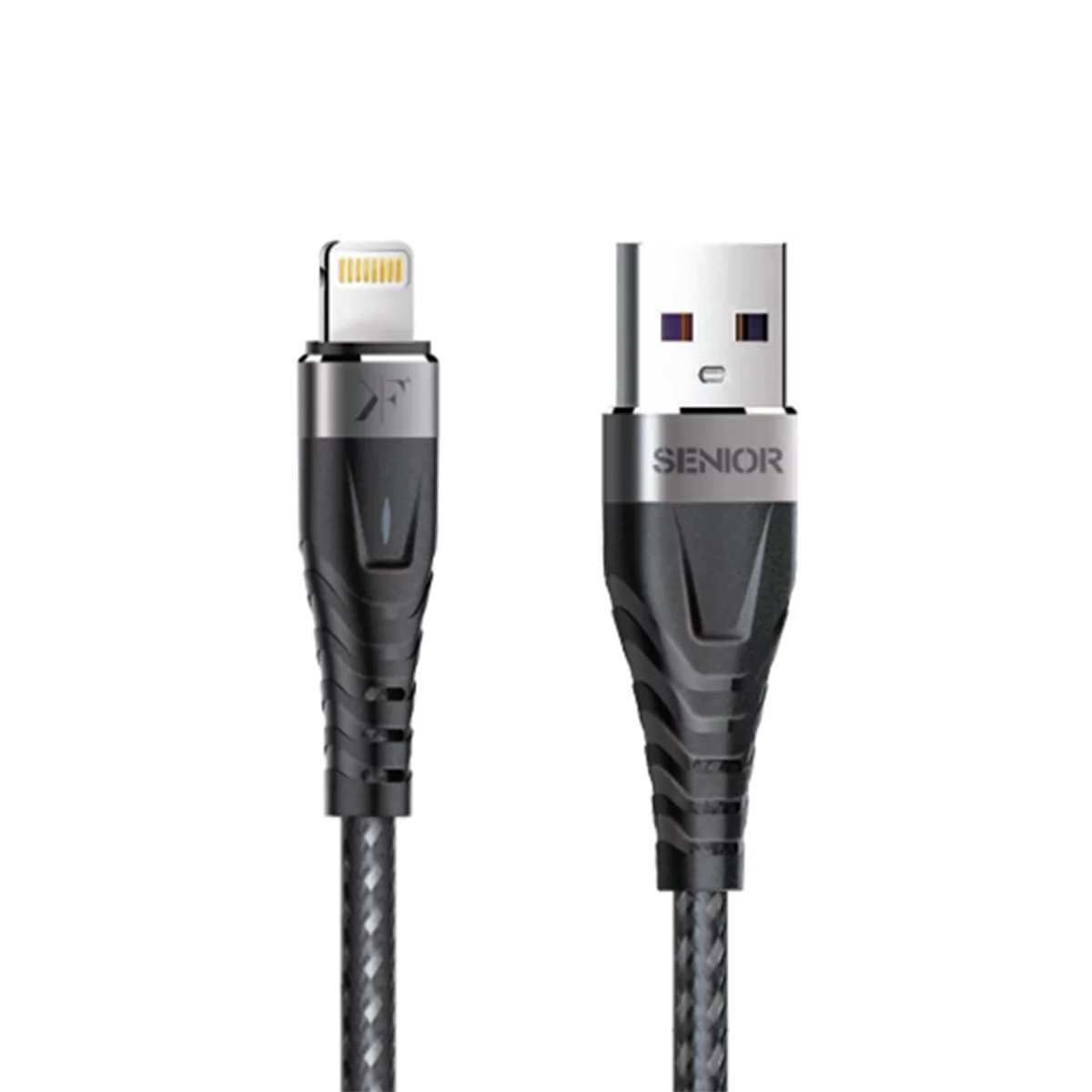 کابل لایتنینگ کی اف سنیور مدل s8-ip طول 1.2 متر 3 کابل لایتنینگ کی اف سنیور مدل s8-ip طول 1.2 متر