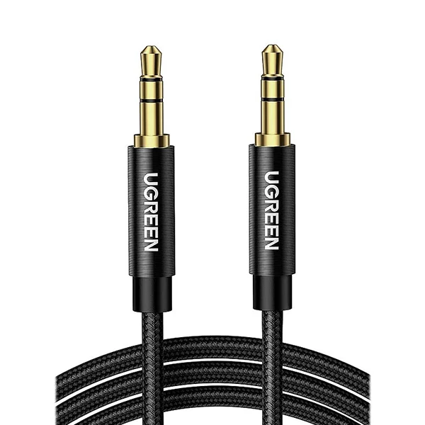 کابل AUX یوگرین مدل AV112-60179 به طول 1 متر 3 کابل AUX یوگرین مدل AV112-60179 به طول 1 متر