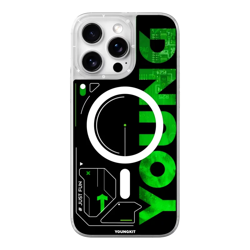 کاور گوشی اپل iPhone 16 Pro Max یانگ کیت مدل Futuristic Magsafe 001 3 کاور گوشی اپل iPhone 16 Pro Max یانگ کیت مدل Futuristic Magsafe 001