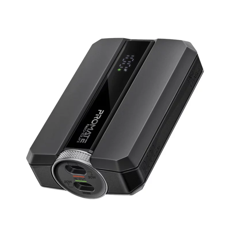 پاوربانک پرومیت مدل NEO-10UNI.BLK ظرفیت 10000 میلی آمپرساعت 3 پاوربانک پرومیت مدل NEO-10UNI.BLK ظرفیت 10000 میلی آمپرساعت