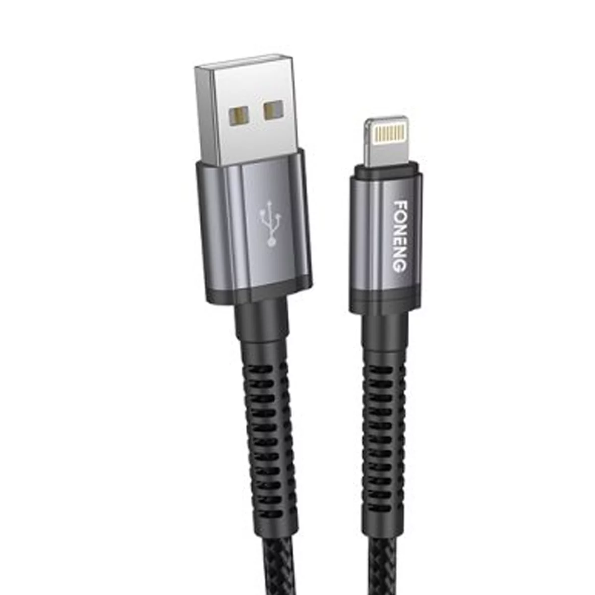 کابل یو اس بی به لایتنینگ فوننگ مدل X83 طول 1 متر 3 کابل یو اس بی به لایتنینگ فوننگ مدل X83 طول 1 متر