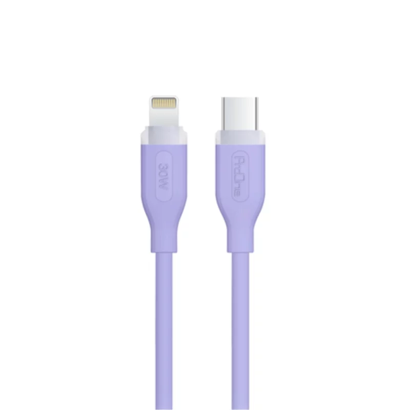 کابل تایپ سی به لایتنینگ پرووان مدل PCC122 3 کابل تایپ سی به لایتنینگ پرووان مدل PCC122