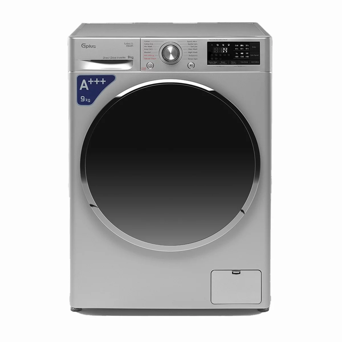 ماشین لباسشویی جی پلاس 9 کیلویی مدل GWM-M990S-IND 3 ماشین لباسشویی جی پلاس 9 کیلویی مدل GWM-M990S-IND