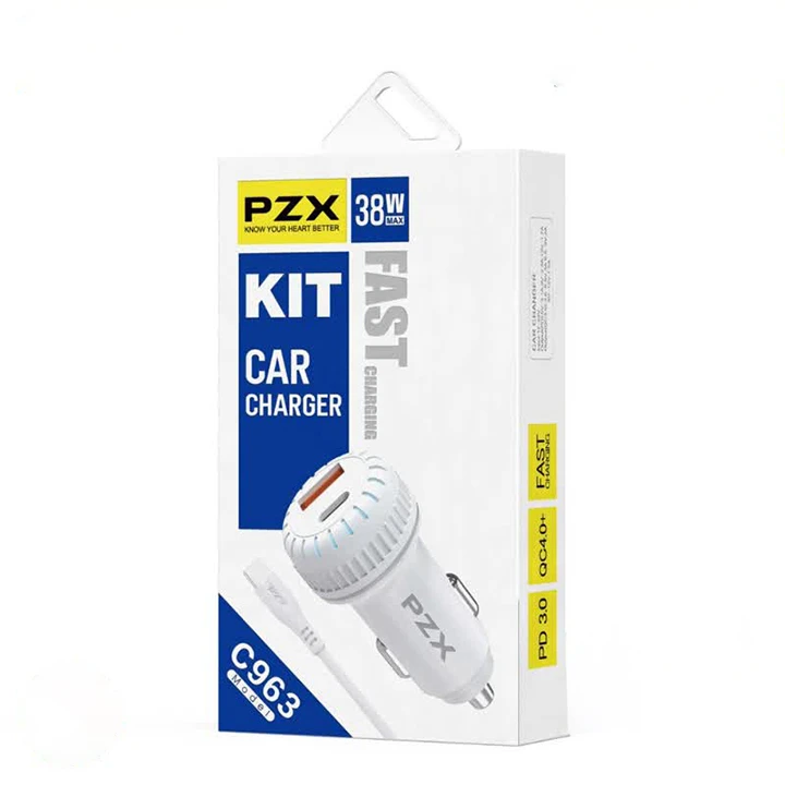 شارژر فندکی پی زد ایکس مدل C963 5 شارژر فندکی پی زد ایکس مدل C963