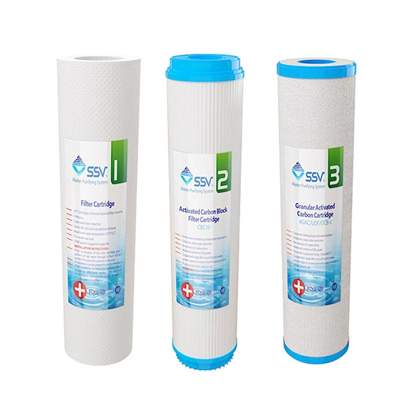 دستگاه تصفیه کننده آب اس اس وی مدل BlueStar X1050 به همراه فیلتر بسته 3 عددی 5 دستگاه تصفیه کننده آب اس اس وی مدل BlueStar X1050 به همراه فیلتر بسته 3 عددی