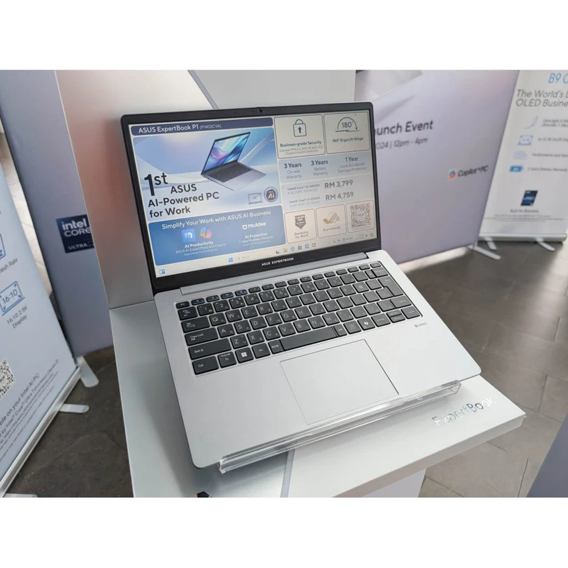 لپ تاپ ایسوس 14 اینچی مدل ExpertBook P1403CVA i5 13420H 24GB 1TB 5 لپ تاپ ایسوس 14 اینچی مدل ExpertBook P1403CVA i5 13420H 24GB 1TB