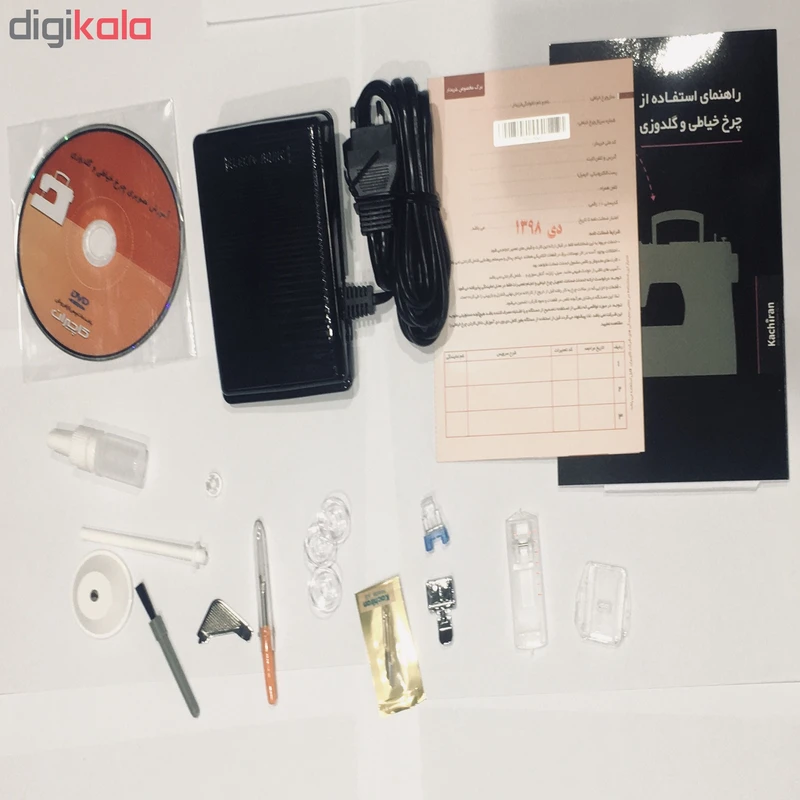 چرخ خیاطی کاچیران مدل Elizabet210 5 چرخ خیاطی کاچیران مدل Elizabet210