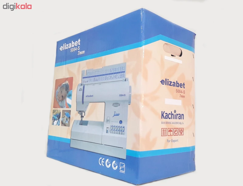 چرخ خیاطی کاچیران مدل Elizabet5084S 5 چرخ خیاطی کاچیران مدل Elizabet5084S