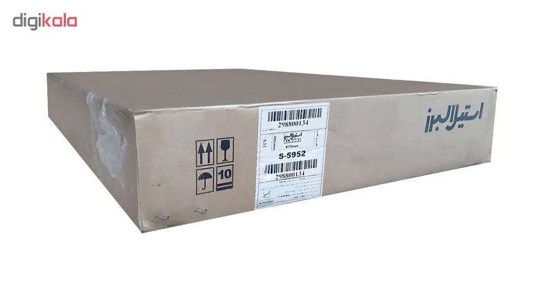 اجاق گاز صفحهای 5 شعله استیل البرز کد S5952 6 اجاق گاز صفحهای 5 شعله استیل البرز کد S5952