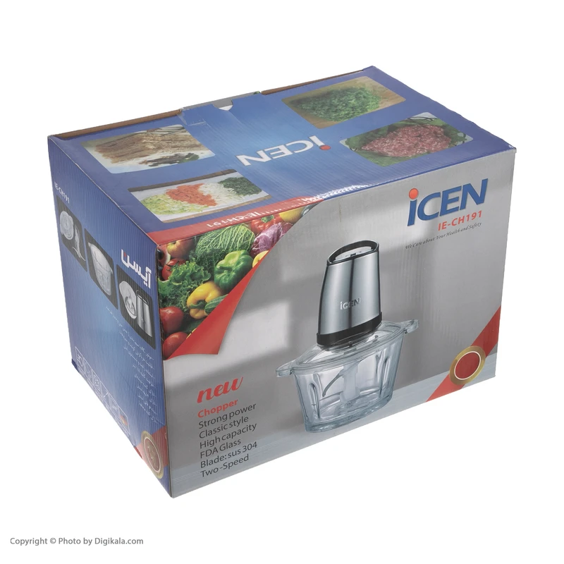 خردکن آیسن مدل IE-CH 191 7 خردکن آیسن مدل IE-CH 191