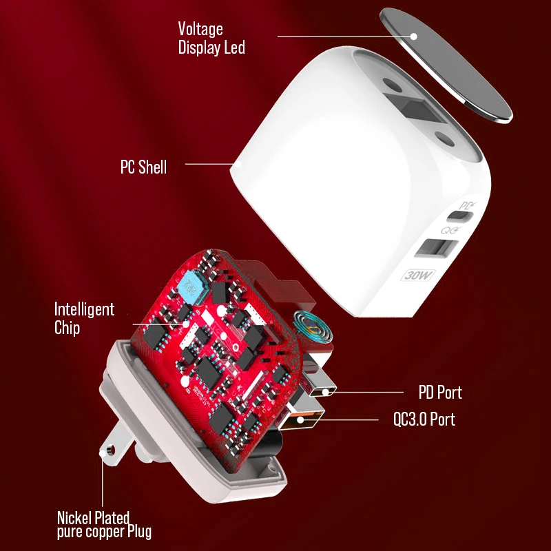 شارژر دیواری هیسکا مدل H115PD به همراه کابل تبدیل USB-C 4 شارژر دیواری هیسکا مدل H115PD به همراه کابل تبدیل USB-C