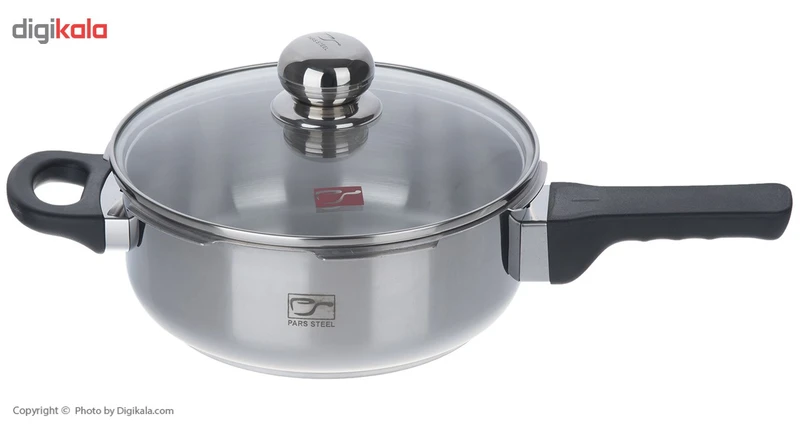 زودپز دوقلو 3 و 6 لیتری پارس استیل به همراه درب پیرکس و سبد بخارپز 6 زودپز دوقلو 3 و 6 لیتری پارس استیل به همراه درب پیرکس و سبد بخارپز