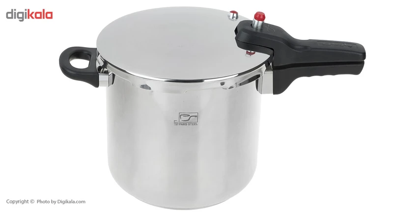 زودپز 7 لیتری پارس استیل به همراه درب پیرکس و سبد بخارپز 4 زودپز 7 لیتری پارس استیل به همراه درب پیرکس و سبد بخارپز