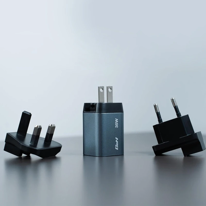 شارژر دیواری ورباتیم مدل GNC-35 توان 35 وات 5 شارژر دیواری ورباتیم مدل GNC-35 توان 35 وات