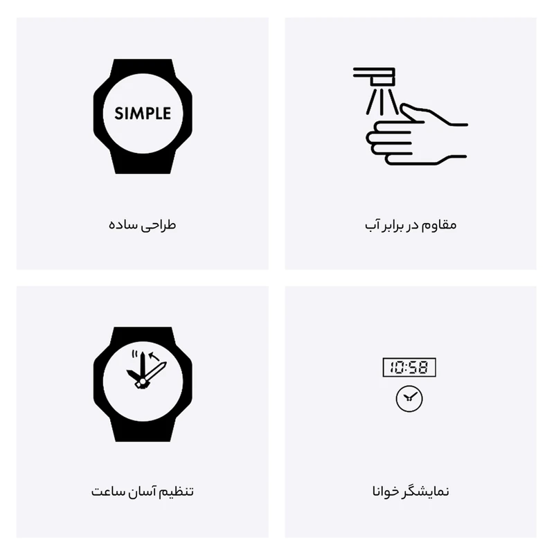 ساعت عقربه ای کاسیو زنانه مدل LTP-VT01L-7B3UDF 5 ساعت عقربه ای کاسیو زنانه مدل LTP-VT01L-7B3UDF