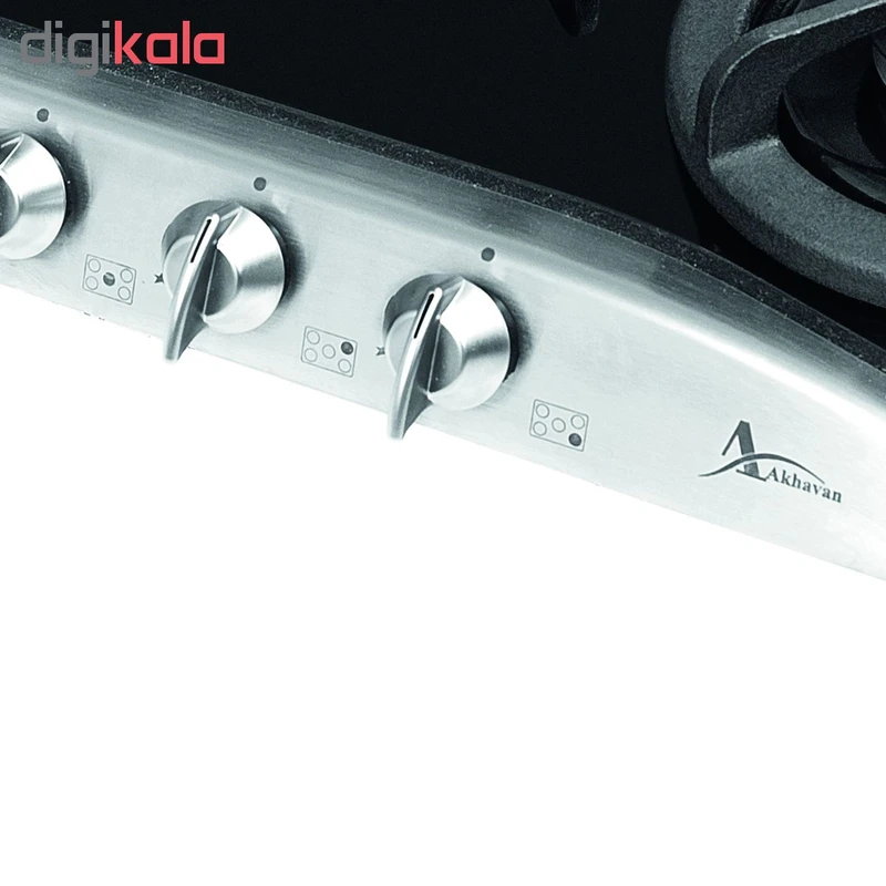 اجاق گاز صفحهای 5 شعله اخوان مدل GI-14 5 اجاق گاز صفحهای 5 شعله اخوان مدل GI-14