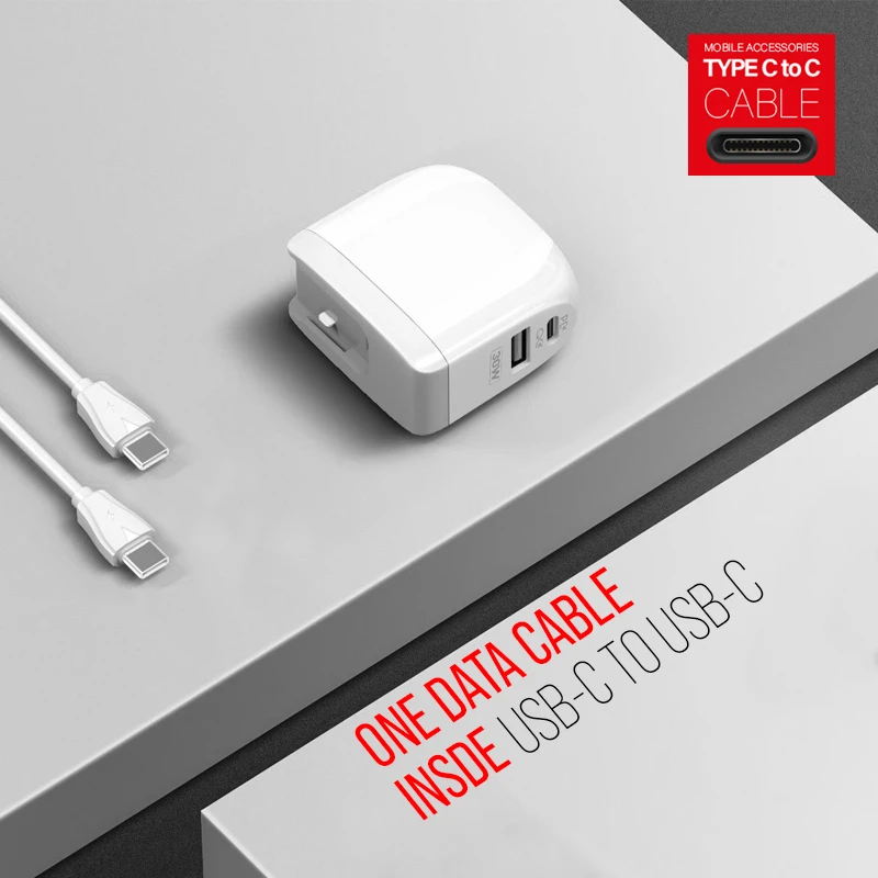 شارژر دیواری هیسکا مدل H115PD به همراه کابل تبدیل USB-C 7 شارژر دیواری هیسکا مدل H115PD به همراه کابل تبدیل USB-C