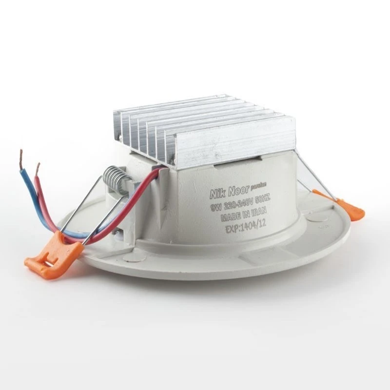 هالوژن 9 وات نیک نور پارسیان مدل 1001 مجموعه 10 عددی 5 هالوژن 9 وات نیک نور پارسیان مدل 1001 مجموعه 10 عددی