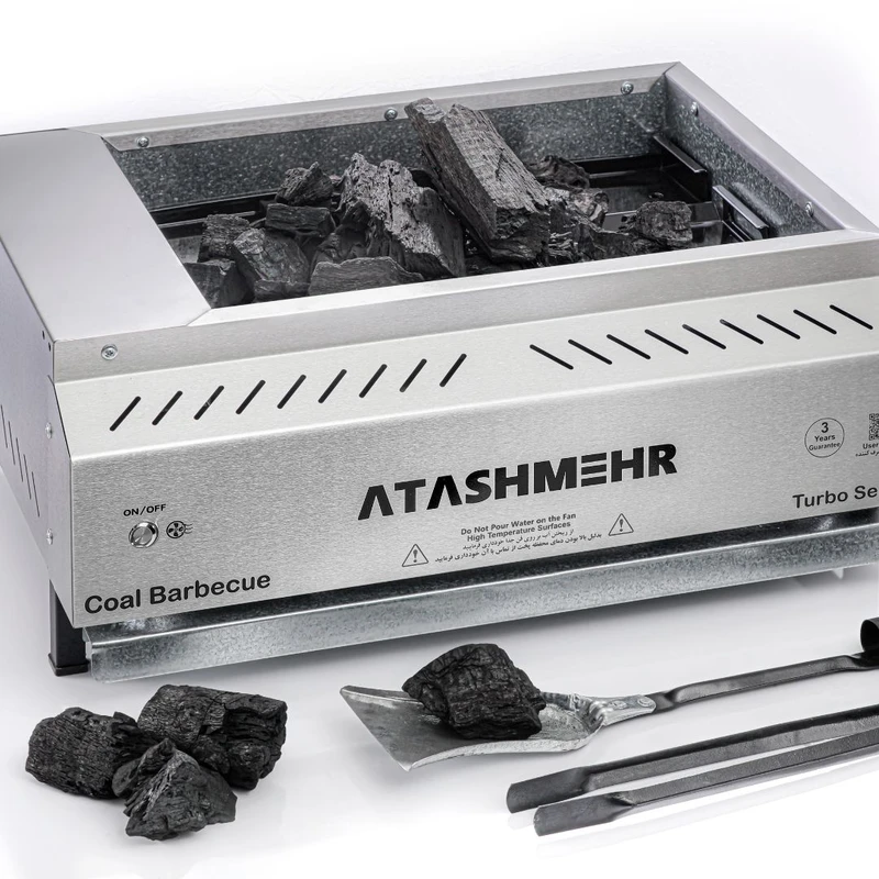 کباب پز ذغالی آتش مهر مدل توربو Turbo 5 کباب پز ذغالی آتش مهر مدل توربو Turbo